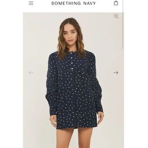 Something Navy - adorable fall dress